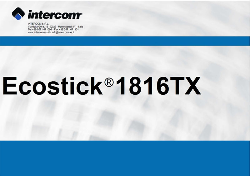 Ecostick ® 1816TX